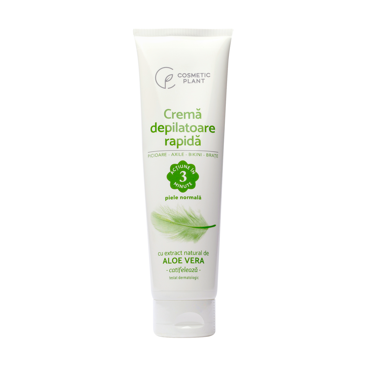 Crema depilatoare cu extract de aloe vera 150 ml