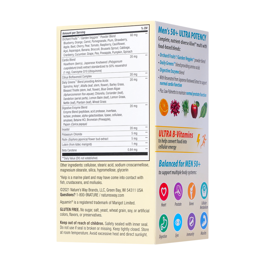 Alive Men's 50+ ultra 30 tablete