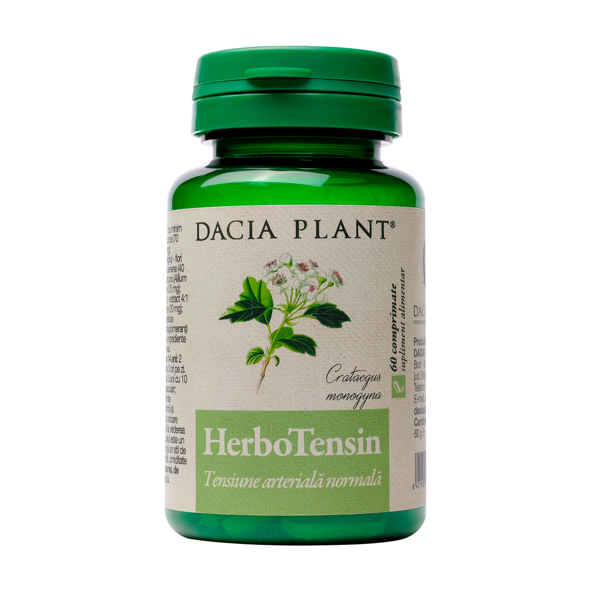Herbo tensin 60 comprimate