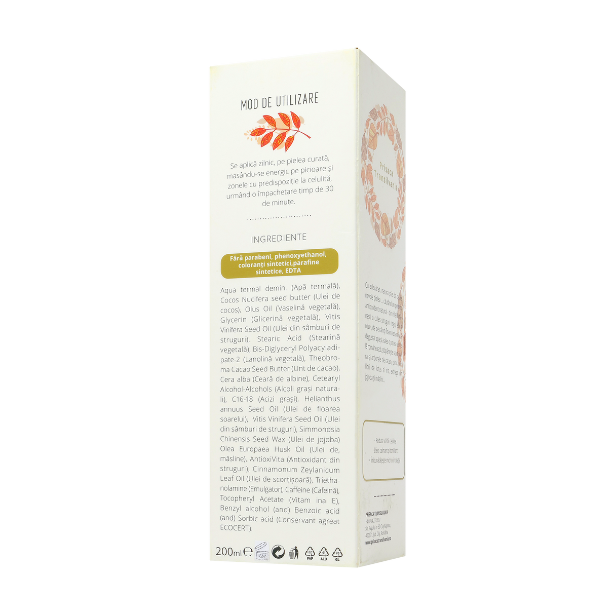 Crema anticelulitica 200 ml