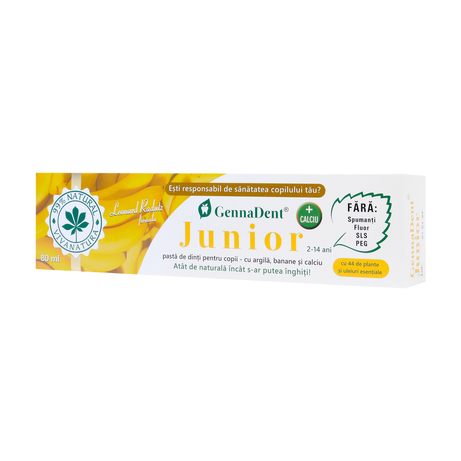 Pasta dinti junior banana 80 ml