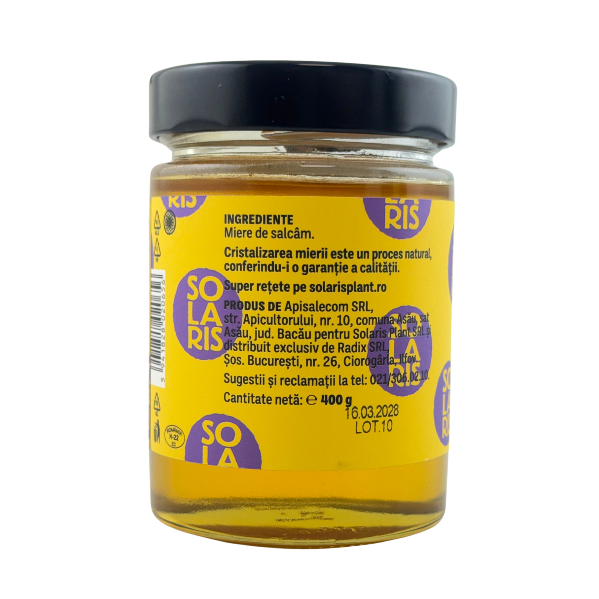 Miere de salcam 400 g Solaris