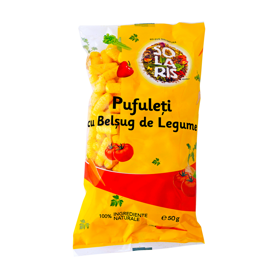 Pufuleti cu belsug de legume fara sare 50 g