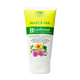Masca par regenerare si protectie cu bicarbonat, proteine, acizi grasi, unt de cocos 150 ml