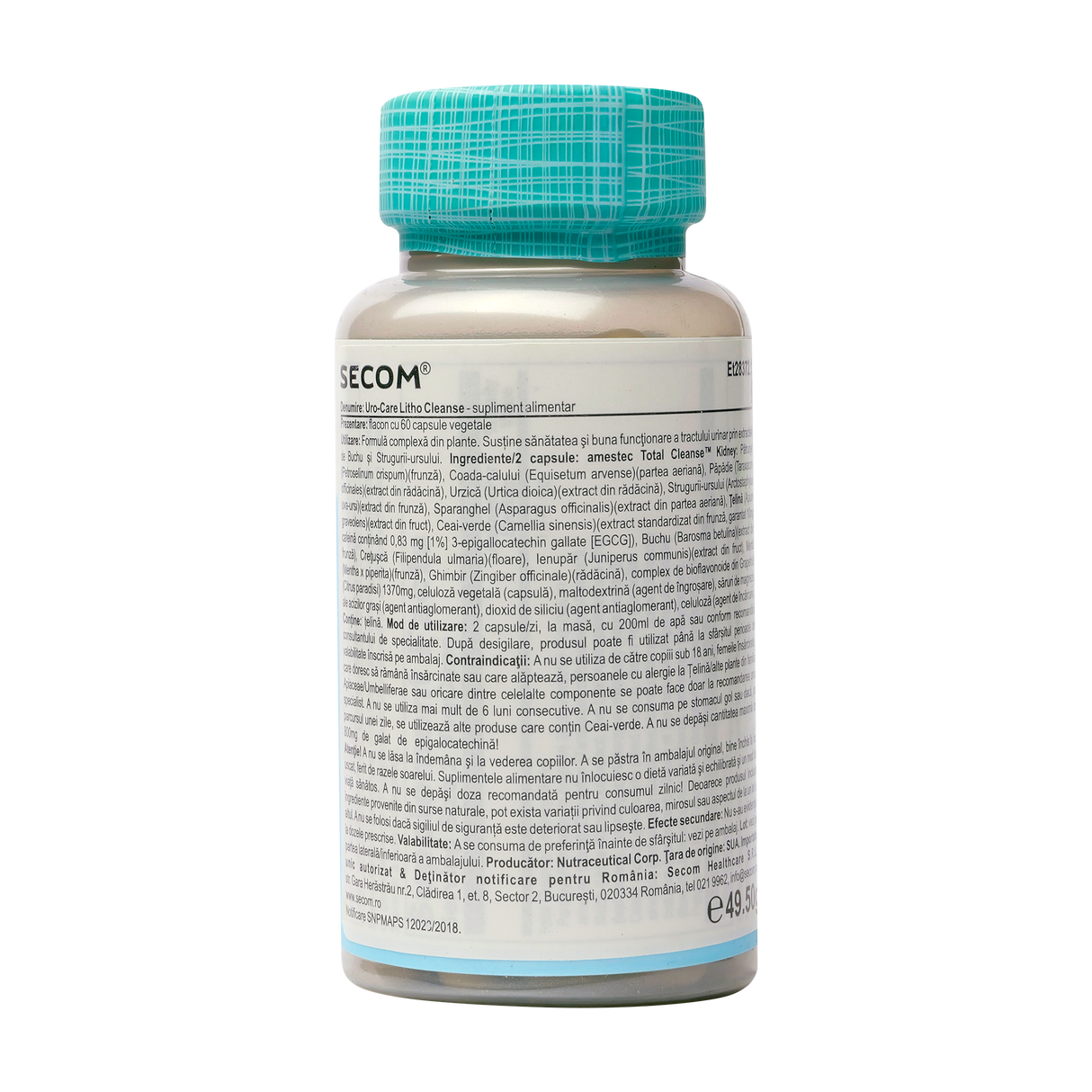 Uro-care litho cleanse 60 capsule