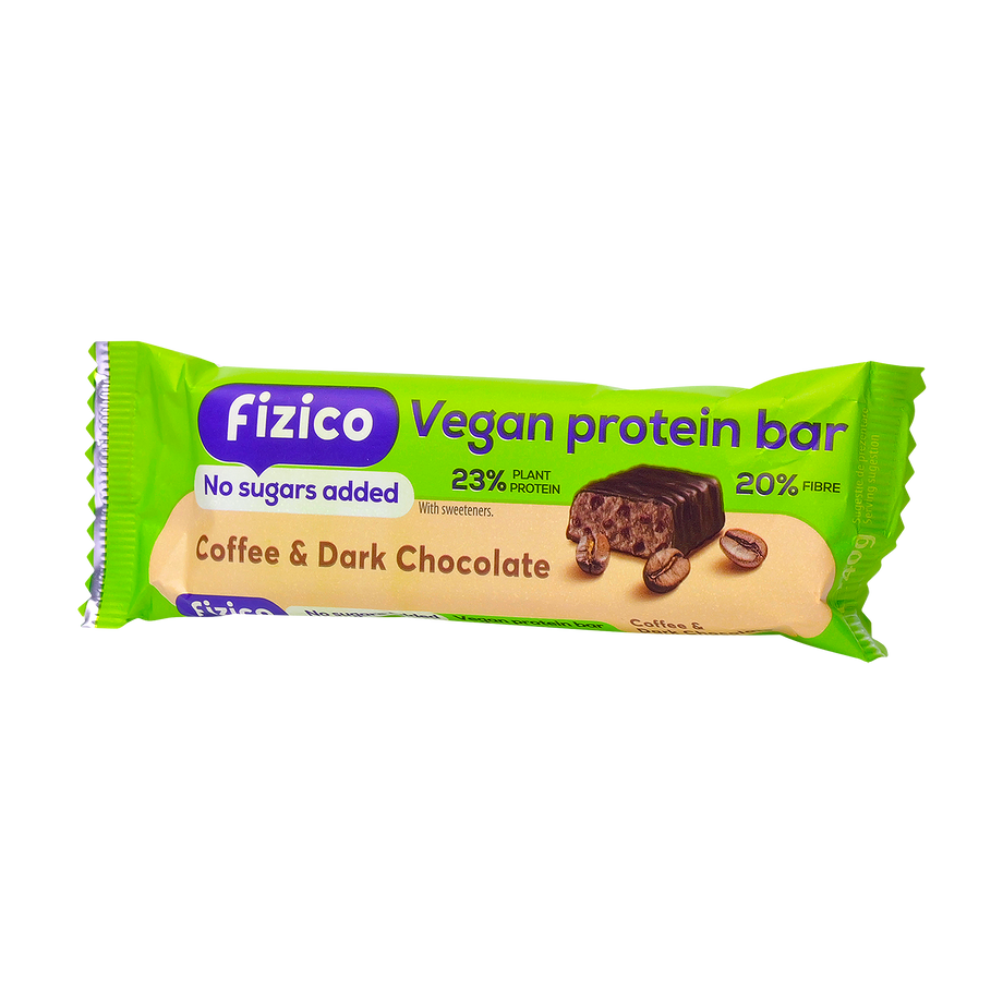 Baton proteic "vegan" cu cafea 40 g