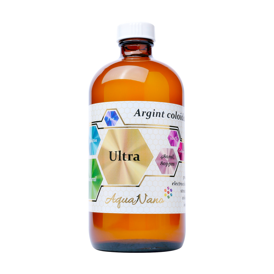 Argint coloidal ultra 80ppm 480 ml