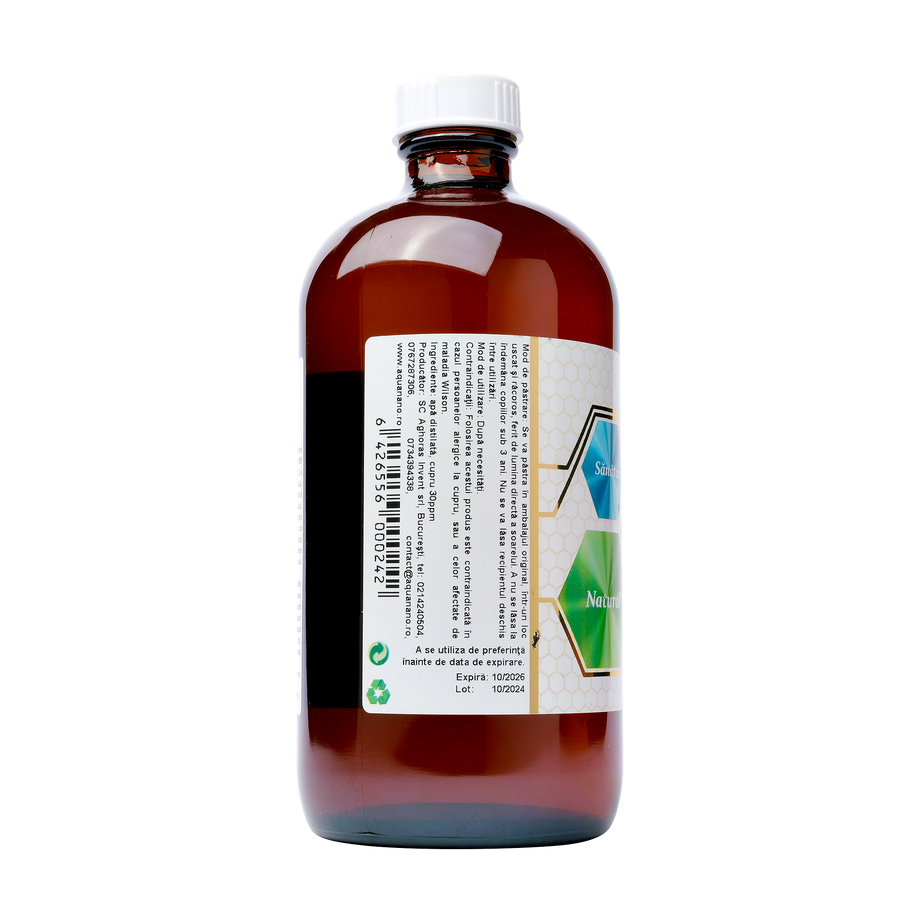 Cupru coloidal bios - plus 30ppm 480 ml