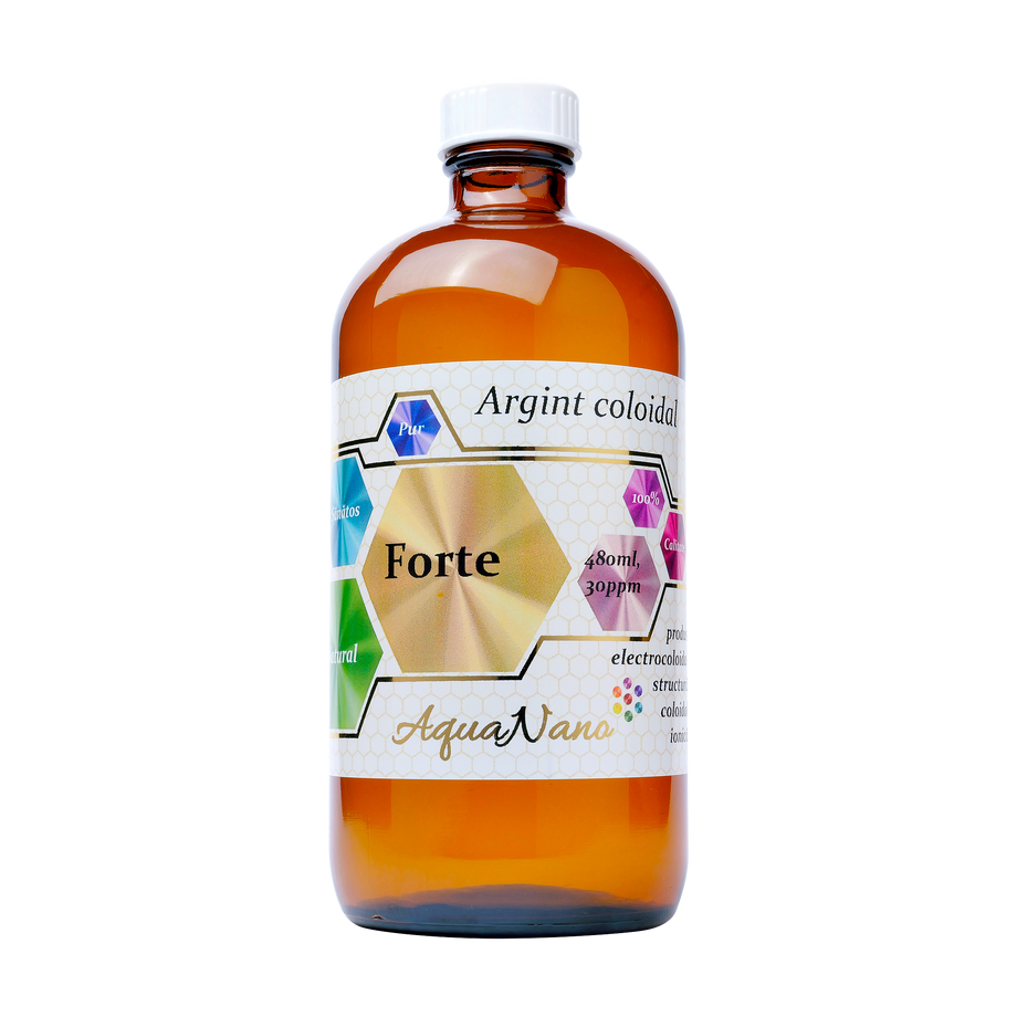 Argint coloidal forte 30 ppm 480 ml