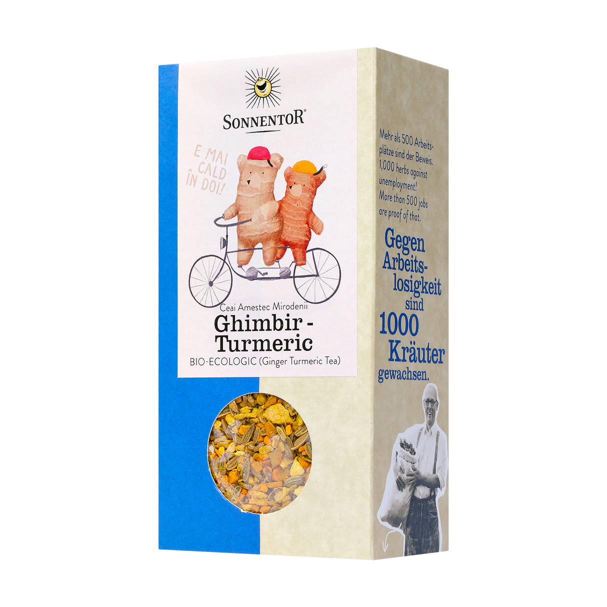 Ceai ghimbir turmeric 120 g
