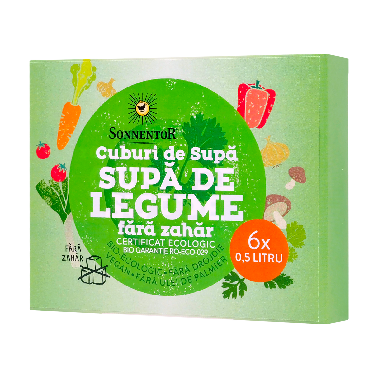 Cub supa legume fara zahar 60 g
