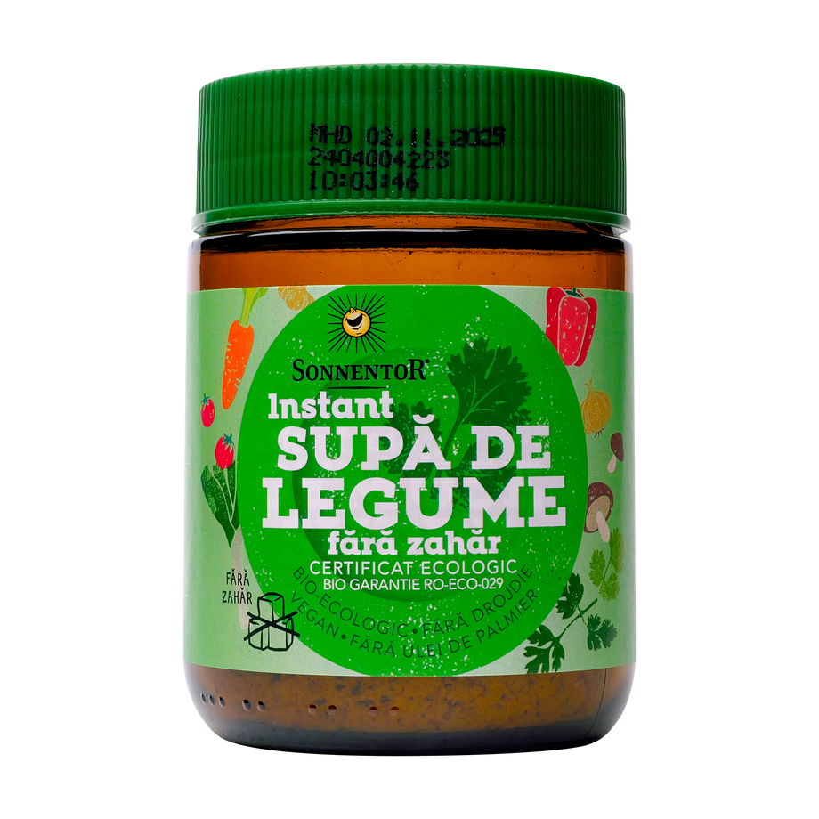 Supa instant de legume fara zahar 120 g