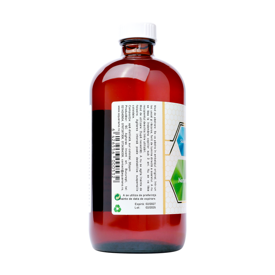 Aur coloidal olympus 30 ppm 480 ml