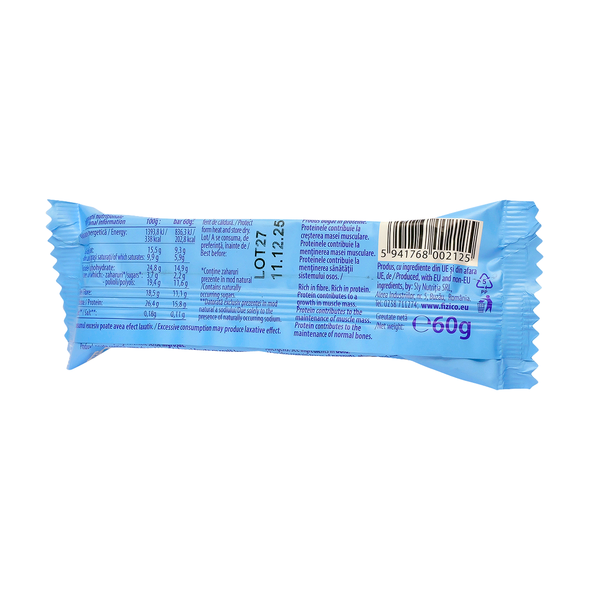 Baton proteic "Active" cu cocos 60 g