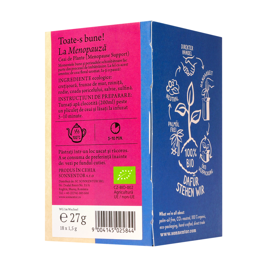 Ceai "toate-s bune!" la menopauza 18 plicuri
