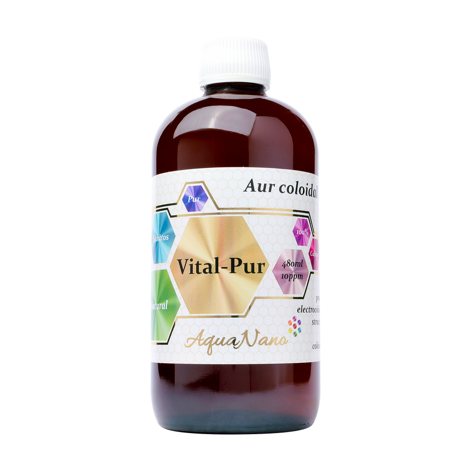 Aur coloidal vital-pur 10 ppm 480 ml