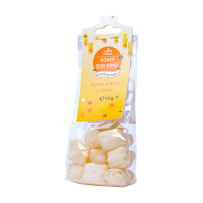 Bomboane pernite cu miere si lamaie 100 g