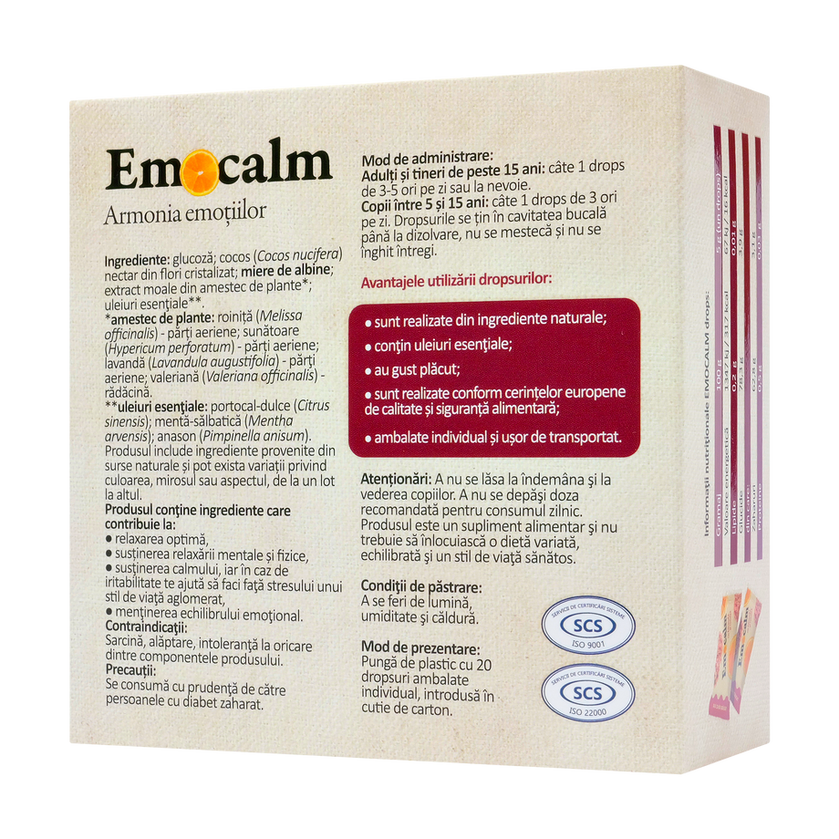 Emocalm drops 20 dropsuri