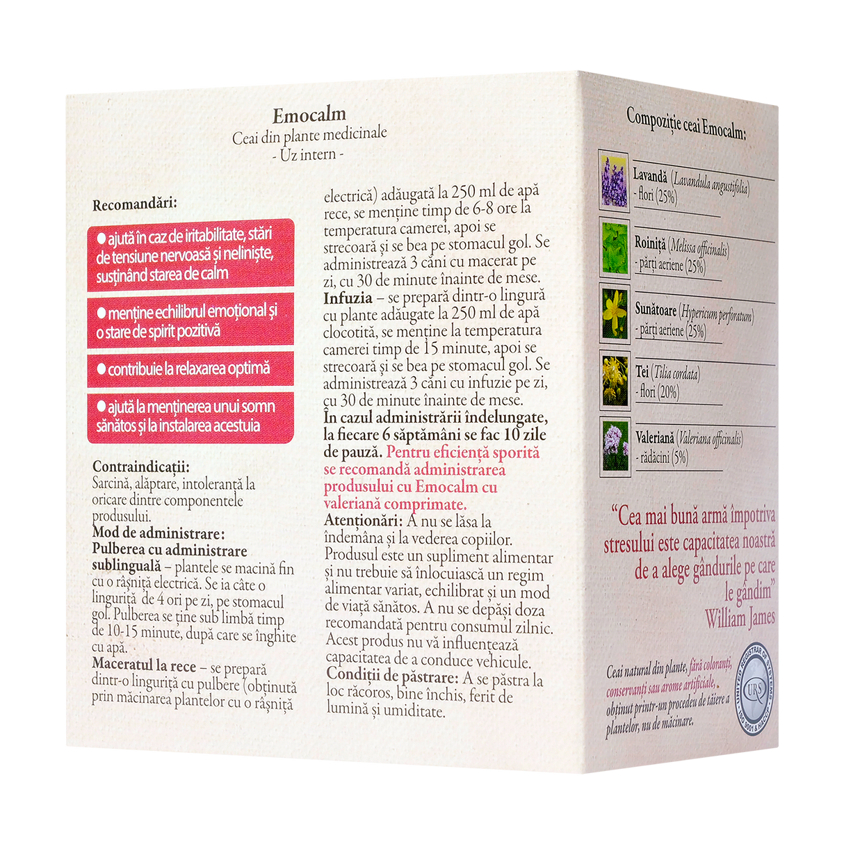 Ceai emocalm 50 g