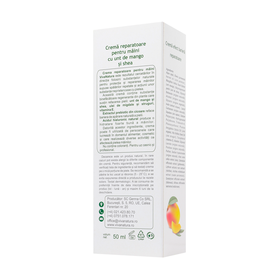 Crema maini reparatoare 50 ml