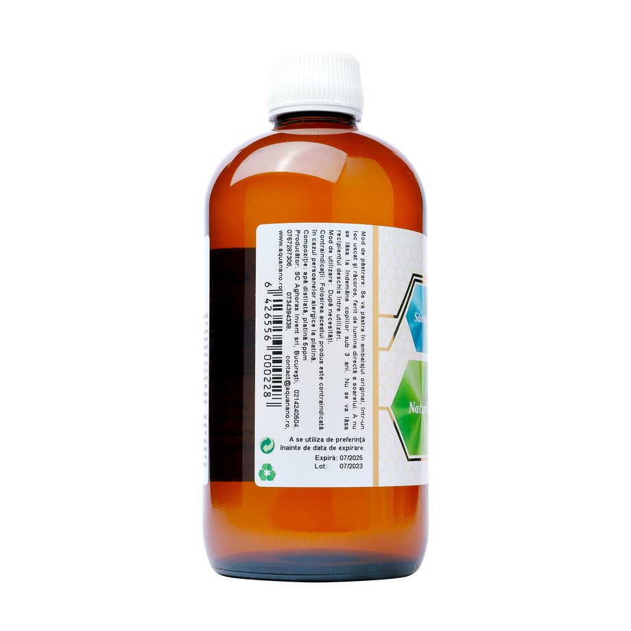 Platina coloidala 5ppm 480 ml