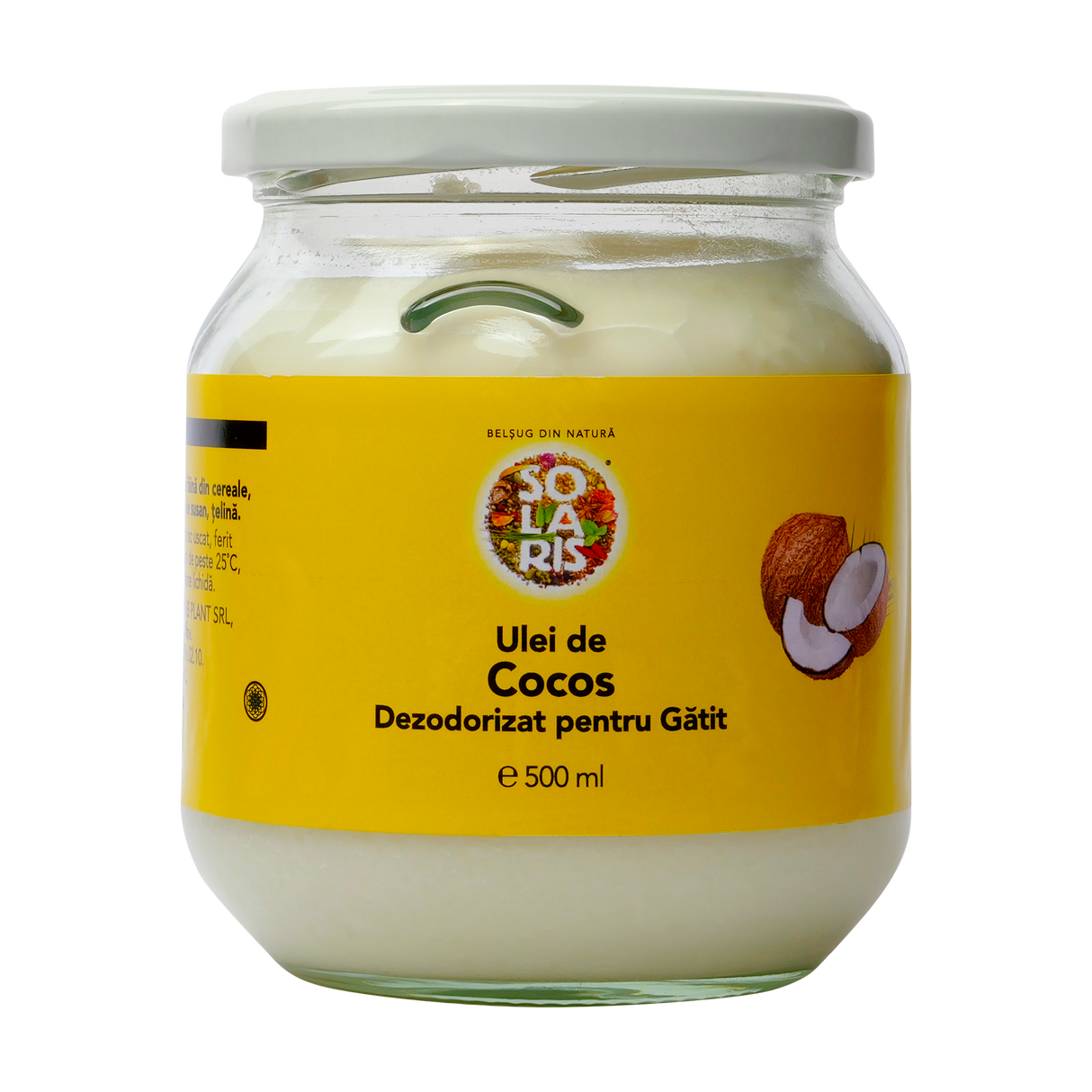 Ulei cocos dezodorizat pentru gatit 500 ml
