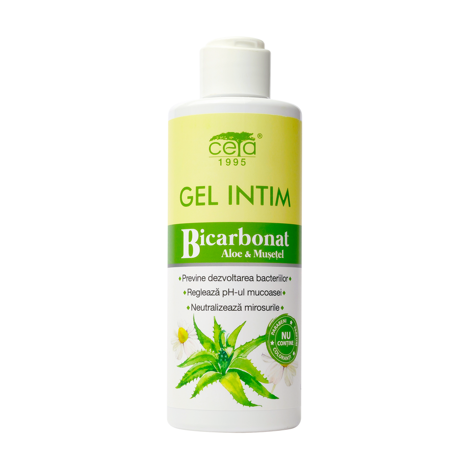 Gel intim cu bicarbonat 200 ml