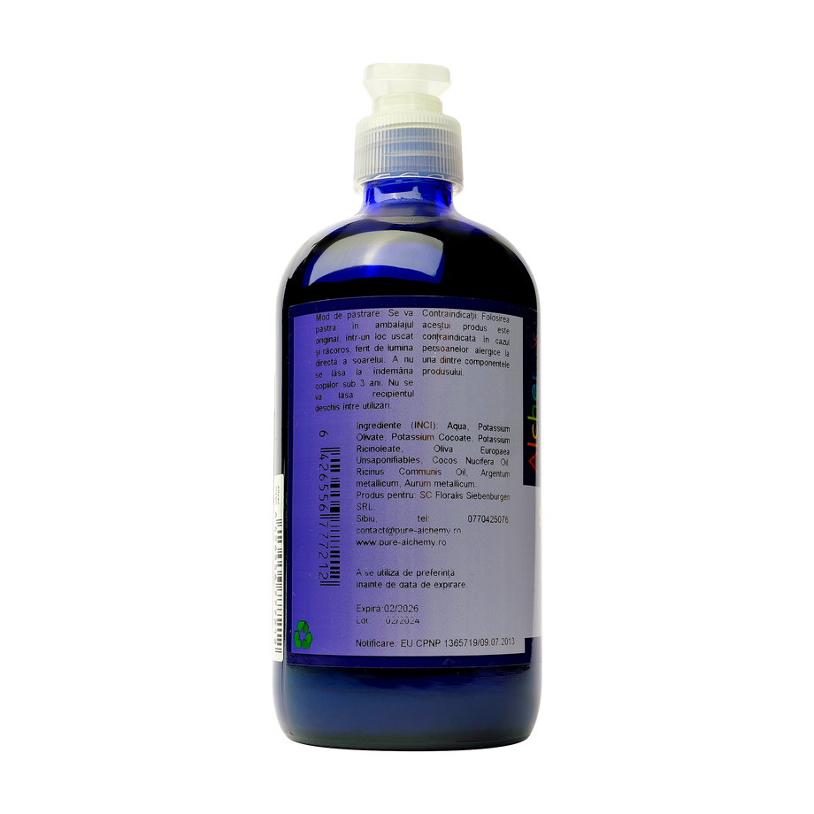 Silver clean sapun lichid cu aur si argint 480 ml