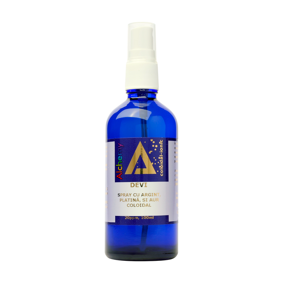Devi lotiune fata cu argint, platina si aur coloidal 20ppm 100 ml