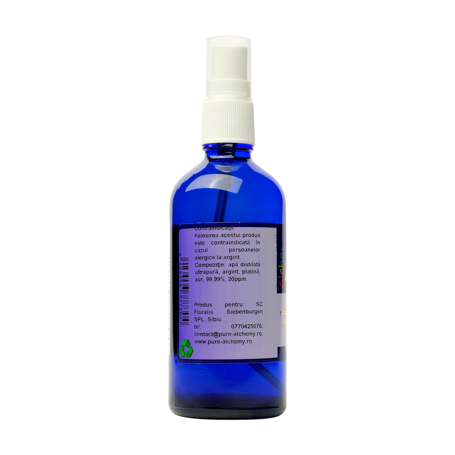 Devi lotiune fata cu argint, platina si aur coloidal 20ppm 100 ml