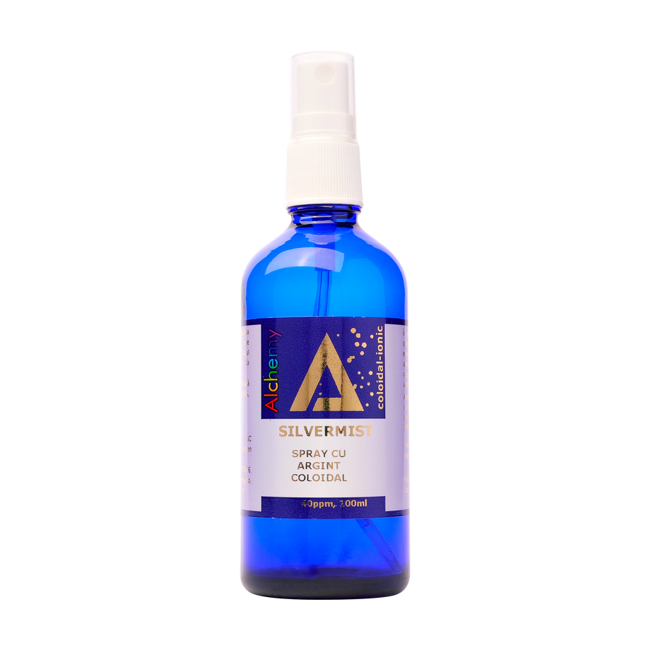 Silvermist spray cu argint coloidal 40pp 100 ml