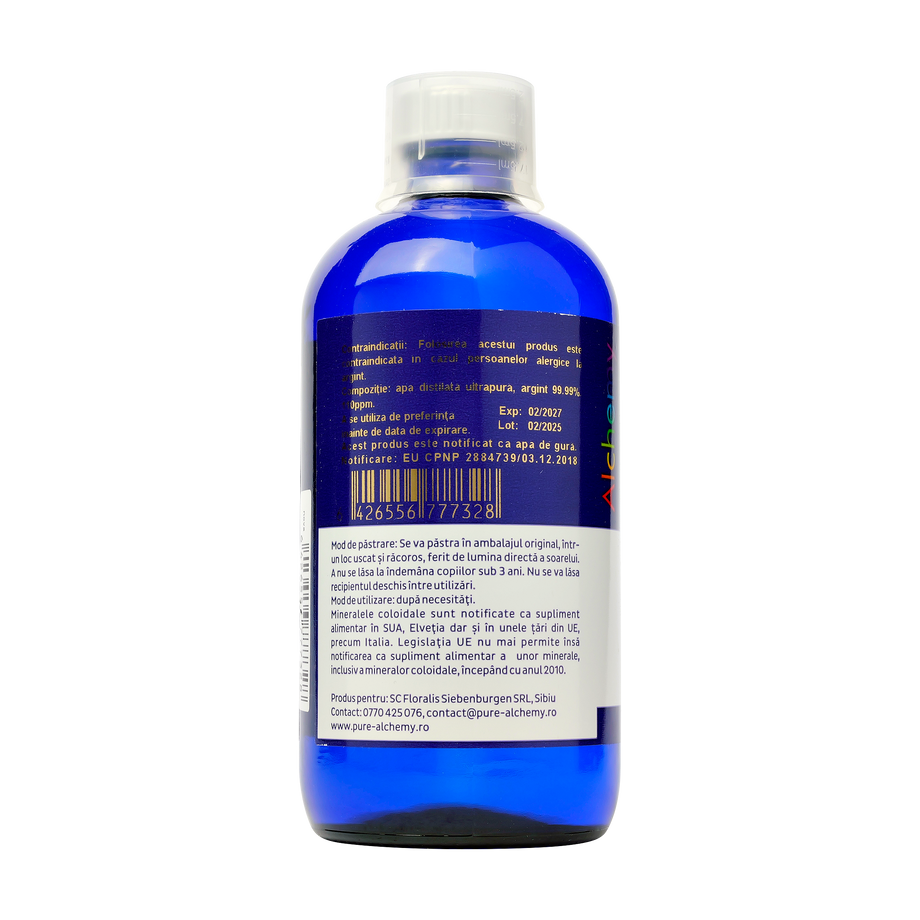 Argint coloidal nova 110ppm 480 ml