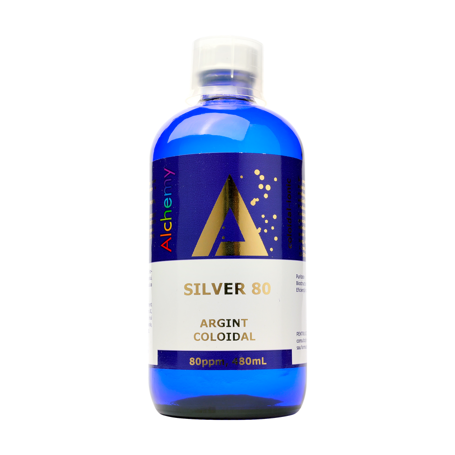 Argint coloidal silver 80ppm 480 ml