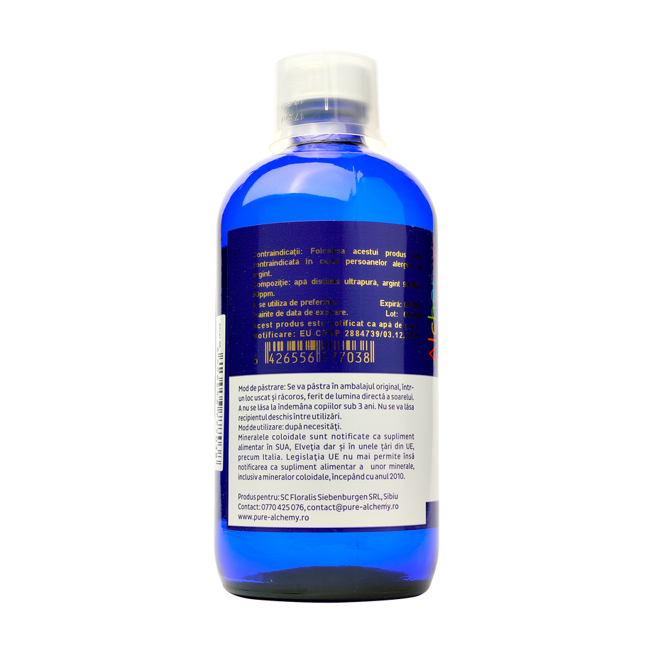 Argint coloidal silver 80ppm 480 ml