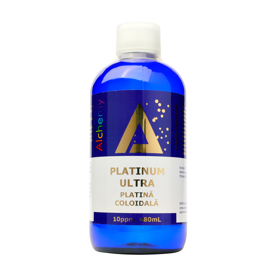 Platina coloidala platinum ultra 10ppm 480 ml