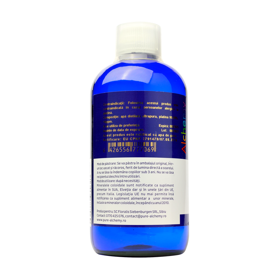 Platina coloidala platinum ultra 10ppm 480 ml