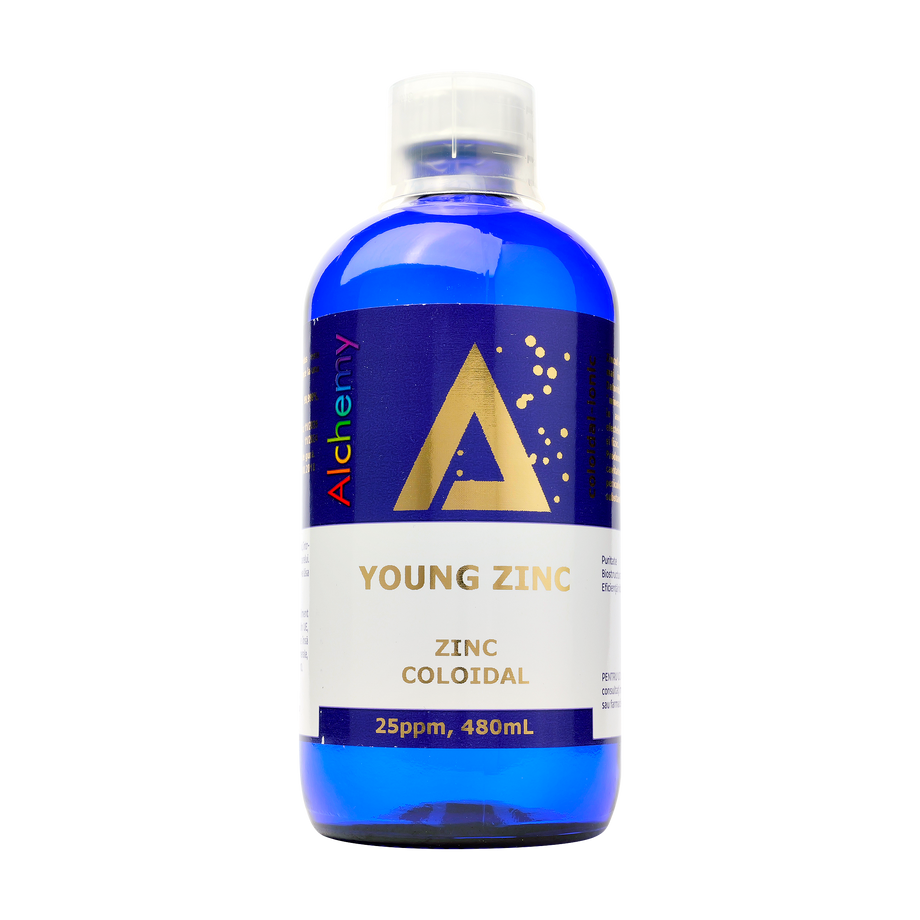 Zinc coloidal young zinc 25ppm 480 ml