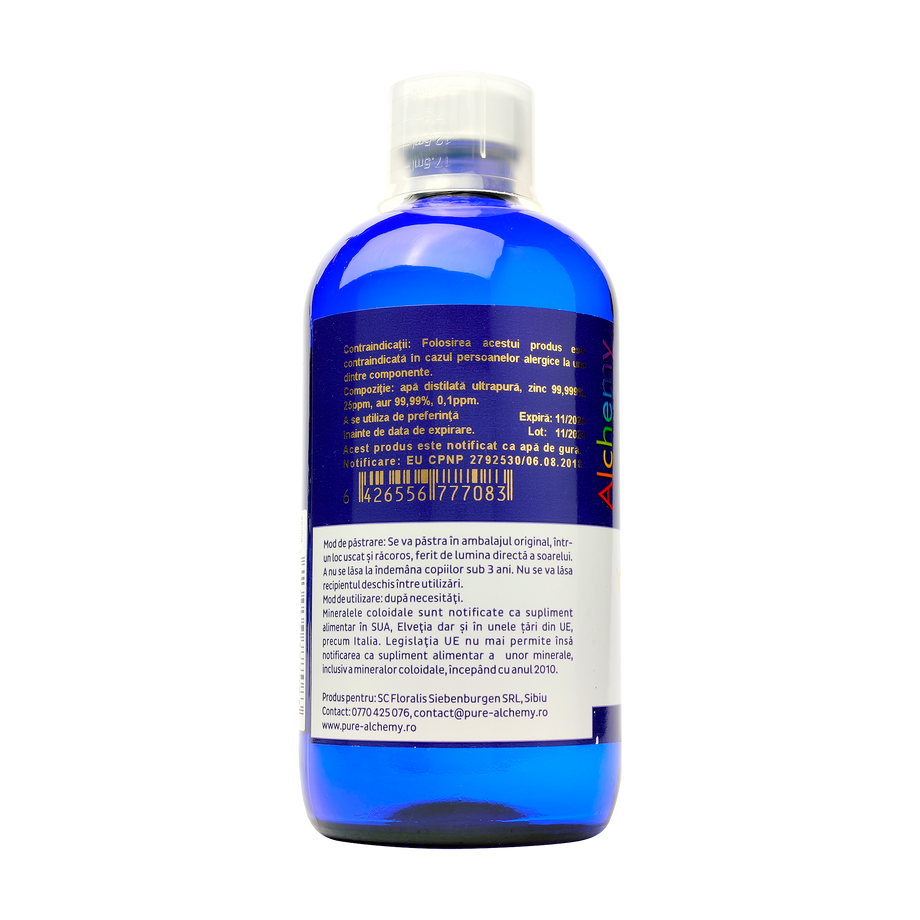 Zinc coloidal young zinc 25ppm 480 ml