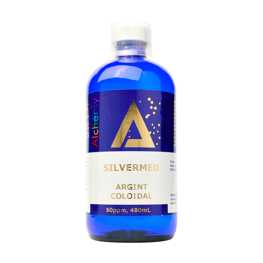 Argint coloidal silvermed 50ppm 480 ml