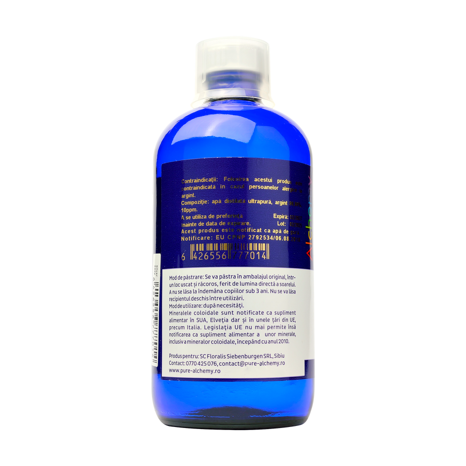 Argint coloidal silvereasy 10ppm 480 ml