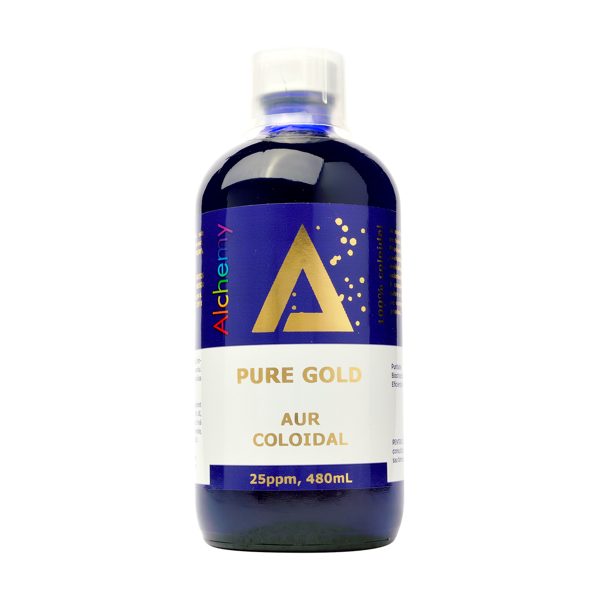 Aur coloidal pure gold 25ppm 480 ml