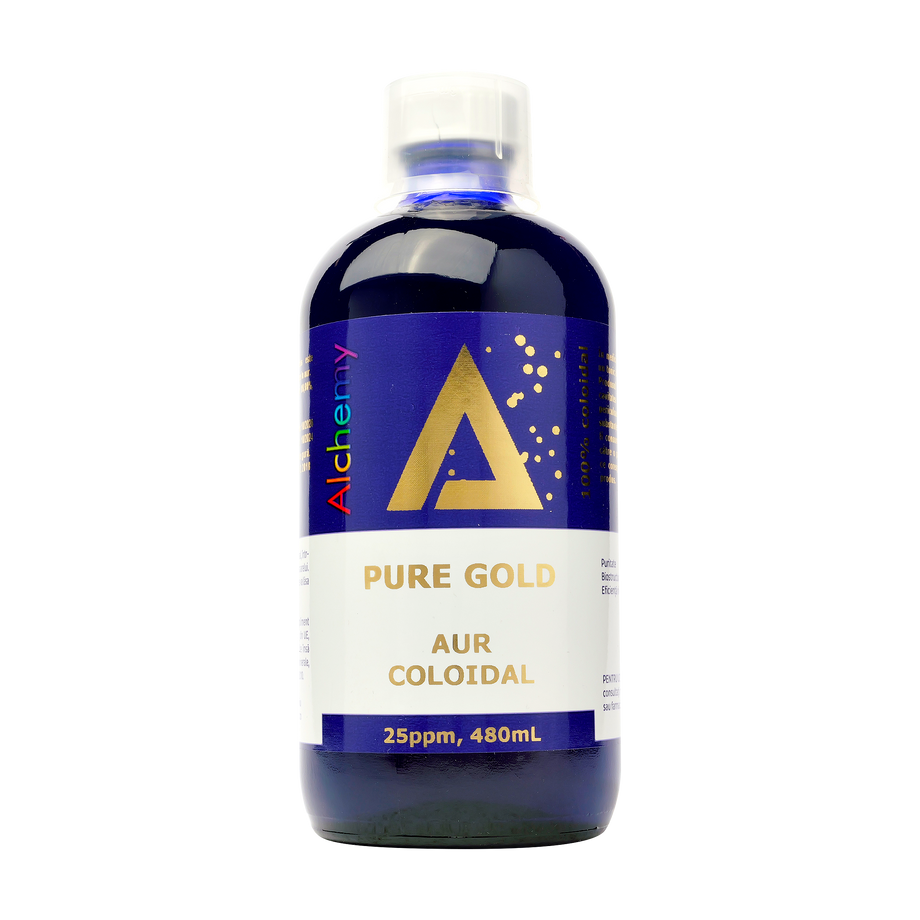 Aur coloidal pure gold 25ppm 480 ml
