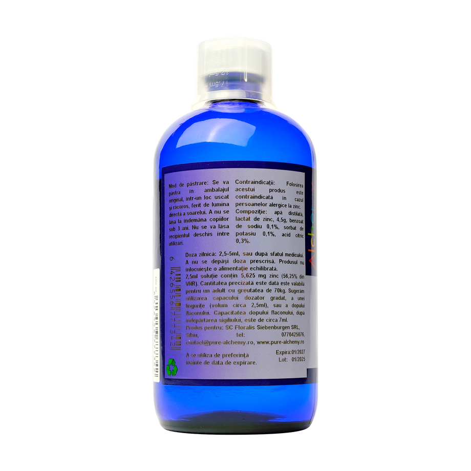 Zinc on zinc ionic organic 480 ml