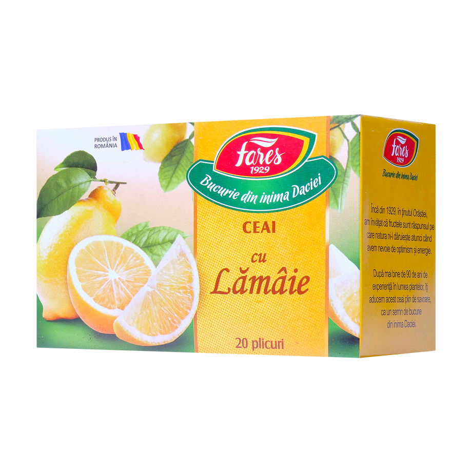 Ceai cu lamaie 20 plicuri