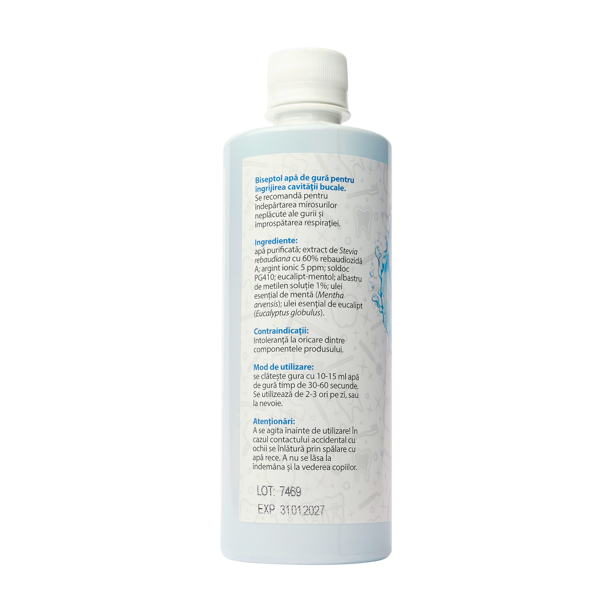 Biseptol apa de gura 480 ml