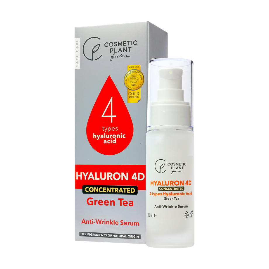Ser antirid concentrat cu acid hialuronic 4D 30 ml