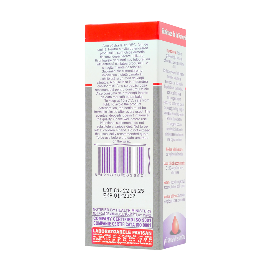 Ulei galbenele 30 ml