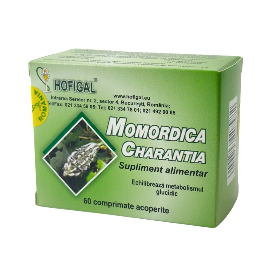 Momordica charantia 500 mg 60 comprimate
