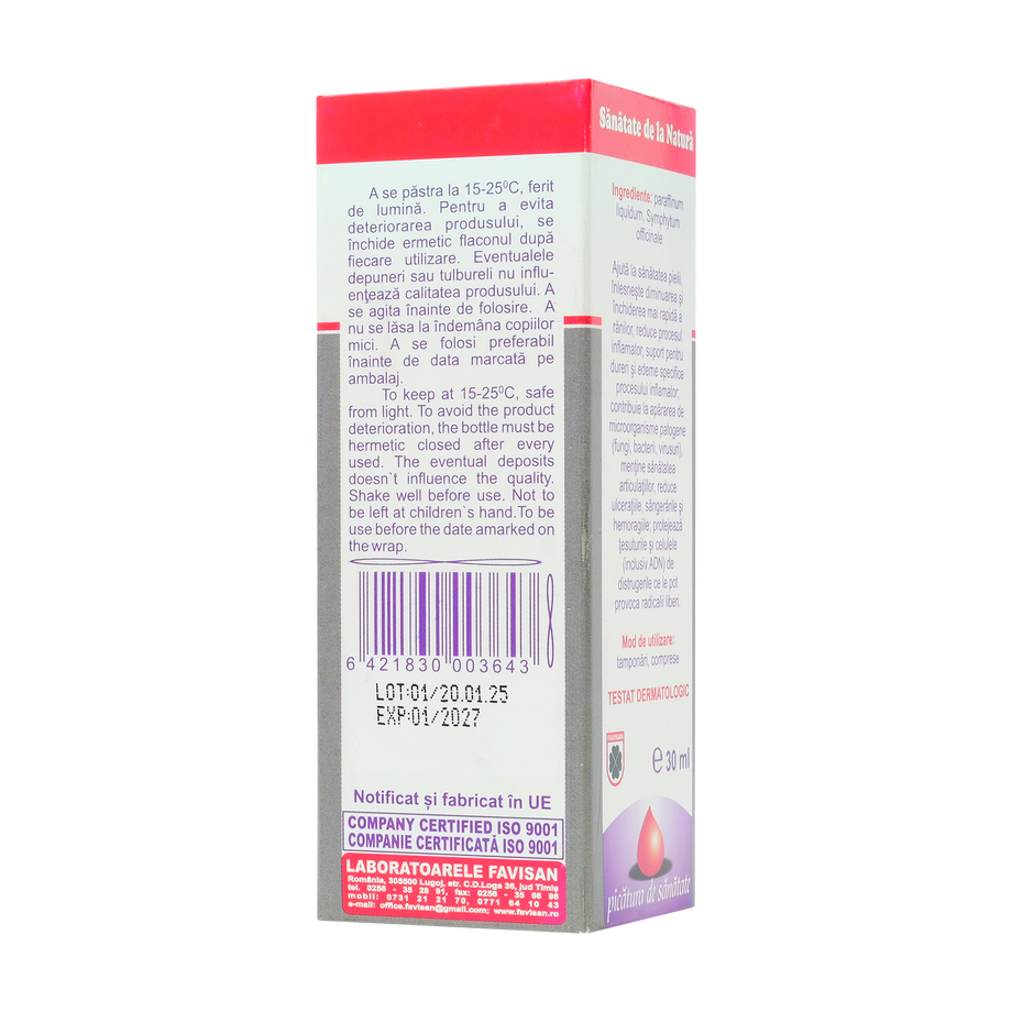Ulei tataneasa 30 ml