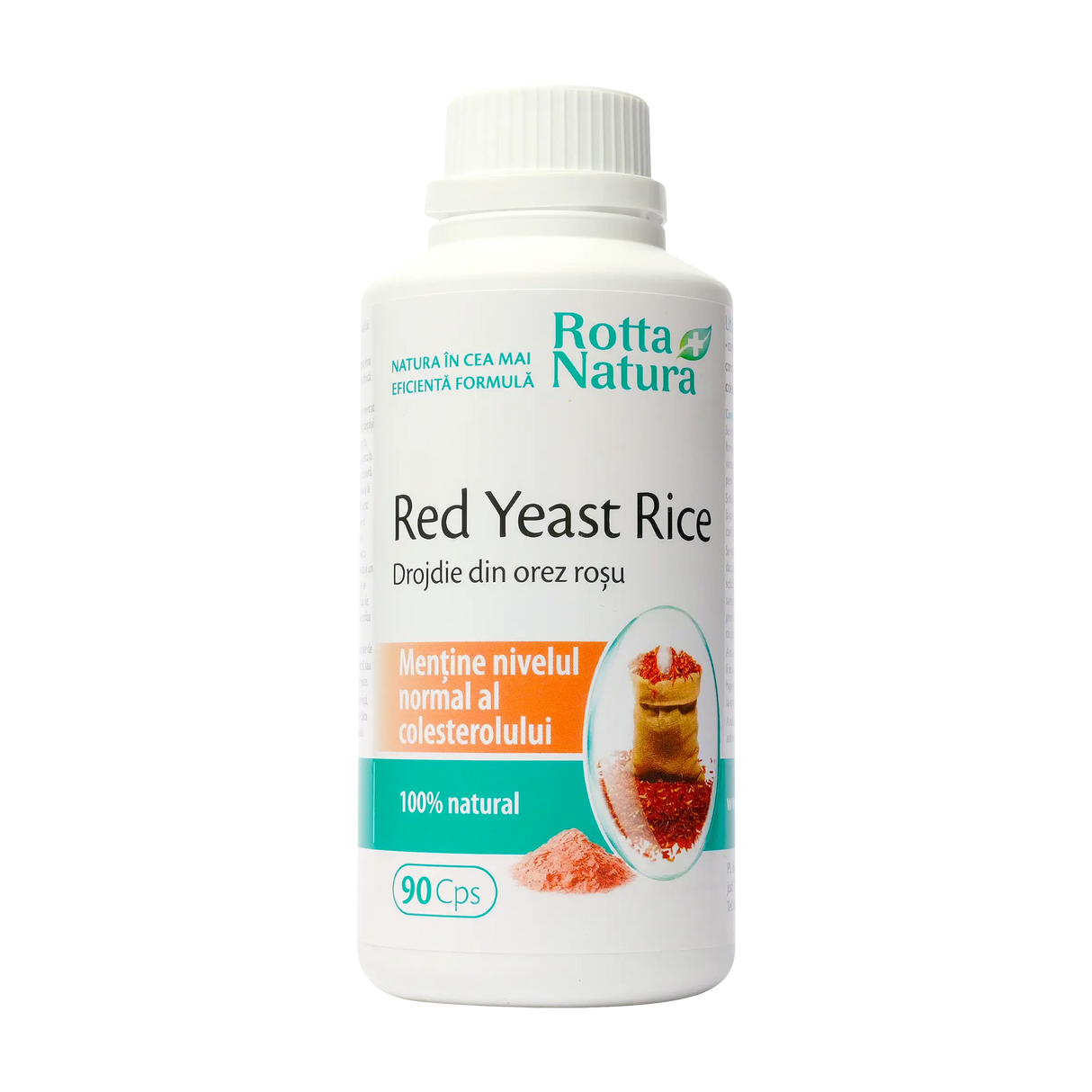 Drojdie din orez rosu red yeast rice 90 capsule